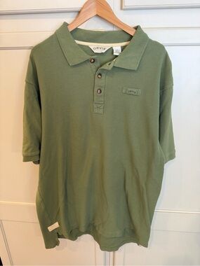 Orvis Olive Green Polo Shirt